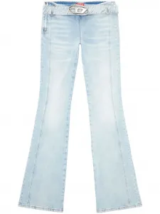 Расклешенные джинсы D-Ebbey с поясом DIESEL, синий