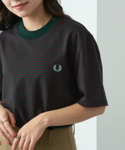 Футболка Fred Perry/Fine Stripe из плотной ткани, модель M6581.
