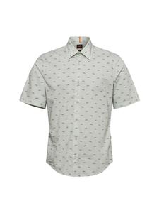 Рубашка на пуговицах классического кроя BOSS, пастельно-зеленый