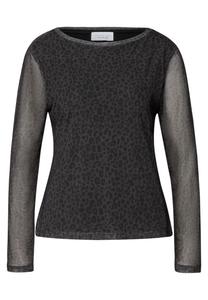 Рубашка Street One Studio, темно-коричневый