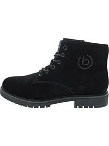 Bugatti Синие ботильоны на шнуровке