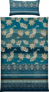 Постельное белье , синее, 1x 135x220 см + 1x 40x80 см Erwin Müller