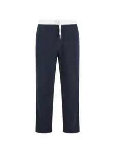 Брюки на завязках Brunello Cucinelli, синий