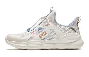 Кроссовки Anta kids Kids Lifestyle Shoes GS Low-top Ivory White/oxygen Blue/cute Pink
