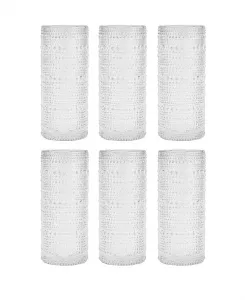 Стаканы для хайбола Jupiter Collins, набор из 6 шт. Fortessa, clear