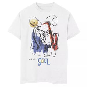Футболка с рисунком саксофона Disney/Pixar's Soul для мальчиков 8–20 лет Disney / Pixar