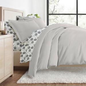 Комплект постельного белья Urban Loft, однотонный комплект пододеяльников, белое одеяло и комплект простыней с рисунком, цвет Make A Wish Gray