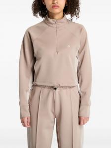 Converse толстовка с воротником на молнии, нейтральный