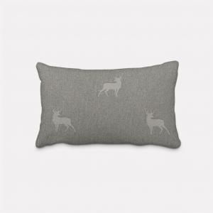 КРАСИВАЯ ЖИЗНЬ. Чехол на подушку светлый олень бежевый коричневый бирюзовый размер 60х80см (ВхШ) размер 60х80см (ВхШ) Schöner-Leben