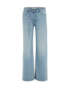 WE Fashion Джинсы с широкими штанинами в синем цвете