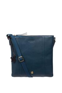 Кожаный клатч через плечо 'Sol' Conkca London, синий