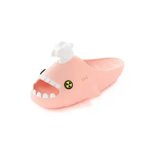 HelloSlippers Шаркикс Грибное облако, Слайдеры Унисекс Розовые, цвет Pink