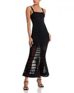 Платье миди Vallarie SIMKHAI, черный