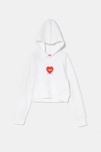 Детская хлопковая толстовка SCUOREHOOD SWEAT-SHIRT Diesel, белый