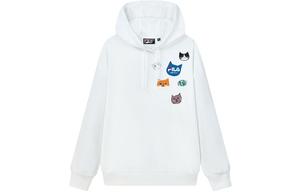 Толстовка женская белая Fila