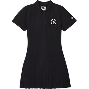 Женское платье с коротким рукавом New Era, черный