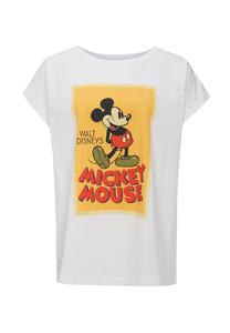 Футболка Микки Маус с крутым принтом Микки Мауса Re:Covered, экрю