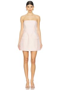 Мини-платье Madeline boucle Bardot, light pink