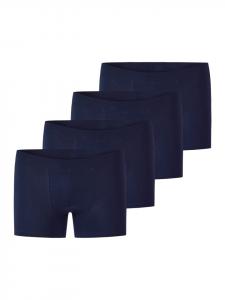 Schiesser Ретро шорты/брюки для подростков и мальчиков, 95% органический хлопок, темно-синий цвет