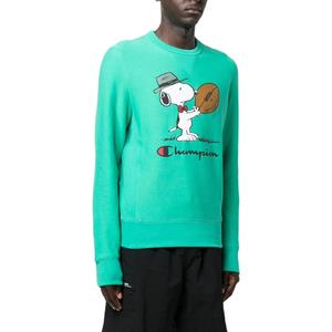 Свитшот унисекс зеленый Champion, зеленый