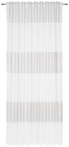 Готовая штора малина полупрозрачная Novel, серебряный