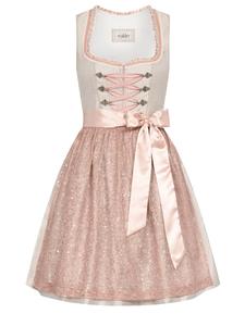 Широкая юбка в сборку Trachtenhof Nübler Mini  Lina, бежевый