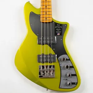 Бас-гитара Fender American Ultra II Meteora - Solar Flare, гриф из клена