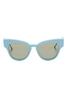 Солнцезащитные очки кошачий глаз Thom Browne Eyewear, синий