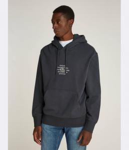 Толстовка мужская Calvin Klein Jeans свободного кроя с монограммо, черный