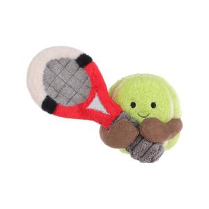 Плюшевая кукла Happy Tennis, высота 8см/13см APRICOT LAMB