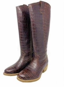 Женские ботинки Briana до колена в цвете коньяк Eric michael, Cognac