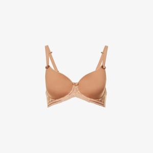 Бюстгальтер-футболка Cari Spacer Picot из эластичной ткани Panache, цвет caramel