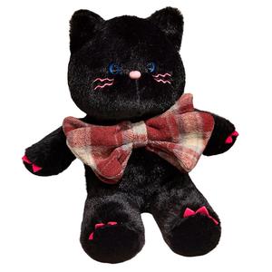 Совместимость с куклами Cake Cool Cat для детей старше 3 лет плюшевая кукла высота 30cm/42cm/60cm Tak Bebe, черный