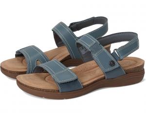 Сандалии Clarks April Clover, цвет Blue Grey Combi Leather