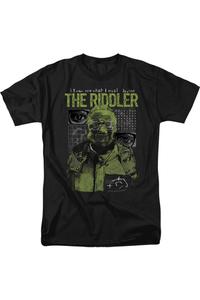 Футболка с коротким рукавом для взрослых с изображением Бэтмена (2022) Риддлера Gildan, черный
