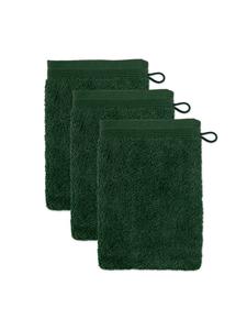 Möve Набор из 3 моющих рукавиц Superwuschel, цвет кипарис