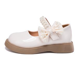 Детская кожаная обувь для детей LONGDUIZHANG, экрю