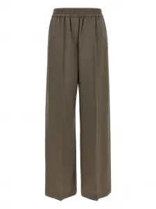 Брюки с эластичным поясом Brunello Cucinelli, серый