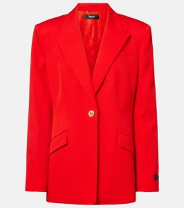 Шерстяной блейзер Versace, Scarlet