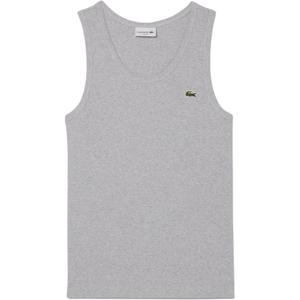 Футболка-майка с вышитым логотипом LACOSTE, серый