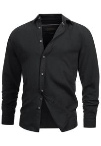 Рубашка LANGARM INDICODE JEANS, черный