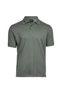 Роскошная рубашка-поло из эластичного пике TEE JAYS, зеленый