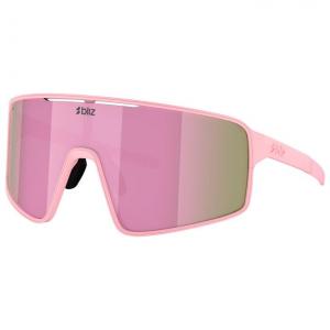 Солнцезащитные очки p001s матовые пудрово-розовые коричневые розовые Bliz