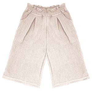 Детские мини-кюлоты для девочек - брюки для отдыха Maximo, бежевый