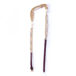 Ремень Dolce & Gabbana 742704, фиолетовый