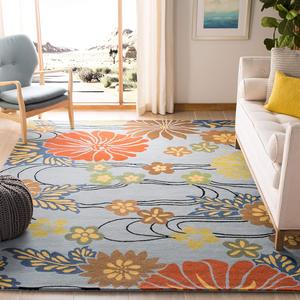 Ковер ручной работы SAFAVIEH, 252 x 336 см, Soho Collection Blue/Multi SOH738B из премиальной шерсти и вискозы