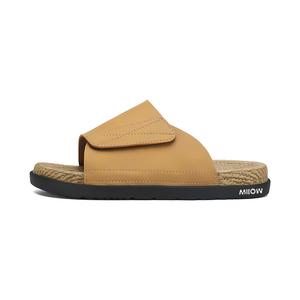 MIIOW Тапочки-слайды мужские, черные/хаки/бежевые