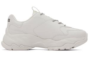 Кроссовки MLB Big Ball Chunky Chunky Sneakers Unisex Low-top Ivory/Black, белый