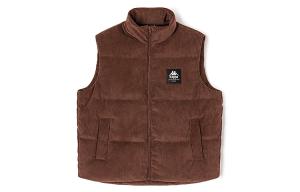 Kappa Пуховая жилетка унисекс, Bison Brown-6528