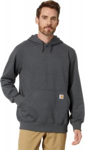 Толстовка с капюшоном Rain Defender Paxton Heavyweight Carhartt, цвет Carbon Heather